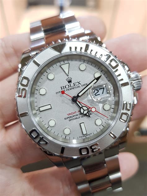 rolex yacht master 2007 platinum|rolex yacht master platinum bezel price.